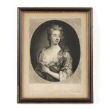 Property of a gentleman - John Smith after Sir Godfrey Kneller - THE RT. HON.BLE LADY ELIZABETH