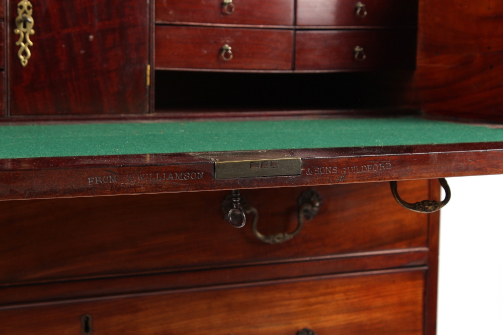 The Henry & Tricia Byrom Collection - an early 19th century George III/IV mahogany & banded - Image 3 of 3