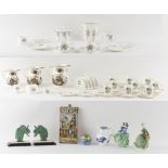 Property of a deceased estate - a quantity of assorted ceramics including two Royal Doulton
