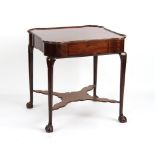 Property of a gentleman - a very good quality late 19th / early 20th century solid mahogany dressing