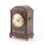 The Henry & Tricia Byrom Collection - an early 19th century Regency period mahogany & brass inlaid