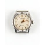 Property of a gentleman - a gentleman's 1950's Rolex Oyster Perpetual stainless cased wristwatch,