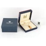 Property of a gentleman - a Admiral Lord Horatio Nelson commemorative 9ct gold ingot pendant on