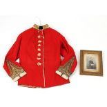 Property of a gentleman - Victorian military uniform - the scarlet tunic of Captain / Major H.J.W.