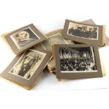 Property of a deceased estate - The Great War military history interest - a mounted photograph of