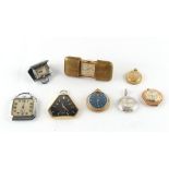 The Henry & Tricia Byrom Collection - eight assorted purse and pendant watches (8).