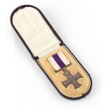 Property of a lady - a First World War or Great War Military Cross medal, awarded to Captain W.P.
