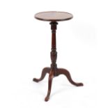 Property of a deceased estate - an early 19th century George III mahogany circular topped occasional