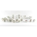 Property of a lady - an 18th century Chinese Qianlong period famille rose 20-piece tea set,