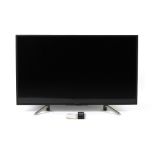 Property of a deceased estate - a Sony 43-inch colour television, model KDL-43WT663, complete with