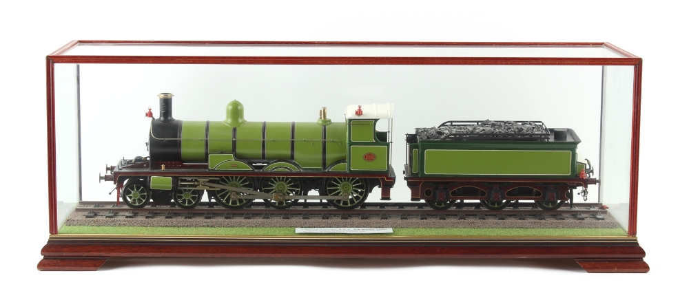 Property of a lady - model railways - an O gauge painted metal Highland Railway 4-6-0 'Big Goods' - Image 2 of 4