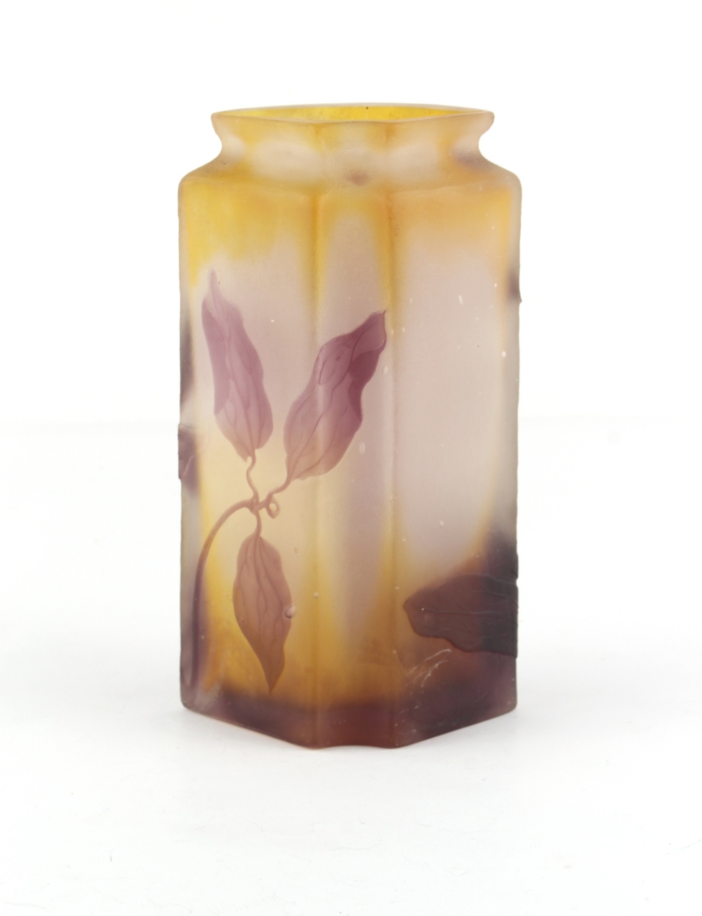 Property of a deceased estate - an early 20th century Art Deco Galle cameo glass vase, possibly from - Image 4 of 4