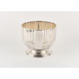 Property of a lady - Buccellati, Italy - a modern sterling silver bowl, marked to base, 7.1ins. (