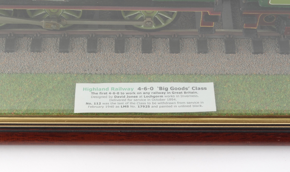 Property of a lady - model railways - an O gauge painted metal Highland Railway 4-6-0 'Big Goods' - Image 4 of 4