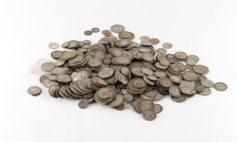 Property of a gentleman - coins - a large quantity of UK silver coinage, early 19th century to 1946,