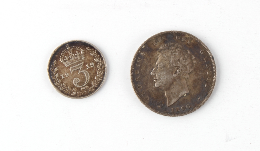 Property of a gentleman - coins - a large quantity of UK silver coinage, early 19th century to 1946, - Image 6 of 7