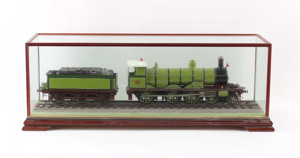 Property of a lady - model railways - an O gauge painted metal Highland Railway 4-6-0 'Big Goods' - Image 3 of 4