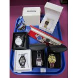 Modern Gent's Wristwatches, including Accurist etc :- One Tray