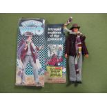 Doctor Who - A Boxed Deny's Fisher Tom Baker Figure, Scar 8 and Sonic Screwdriver present, "Intrepid
