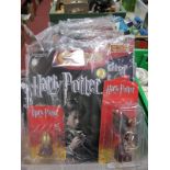 Approximately Twenty Four Issues of Harry Potter Chess Magazines, pieces present in blister packs,