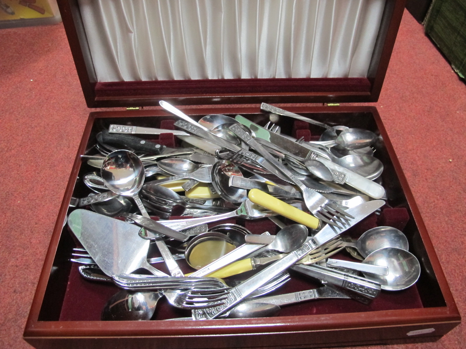 Cutlery in Cooper Ludlam Canteen Case.