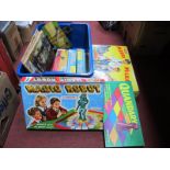 Jigsaws, Chad Valley 'Give a Show' Projector slides, Merry Milkman, other games, Hornby tinplate