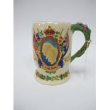 Crown Devon Fieldings "God Save The King George 6th and Elizabeth" Tankard, with musical facility,