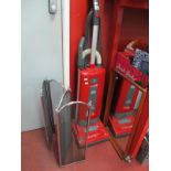 Sebo Upright Hoover, (untested sold for parts only), folding spark guard, mirror, architects