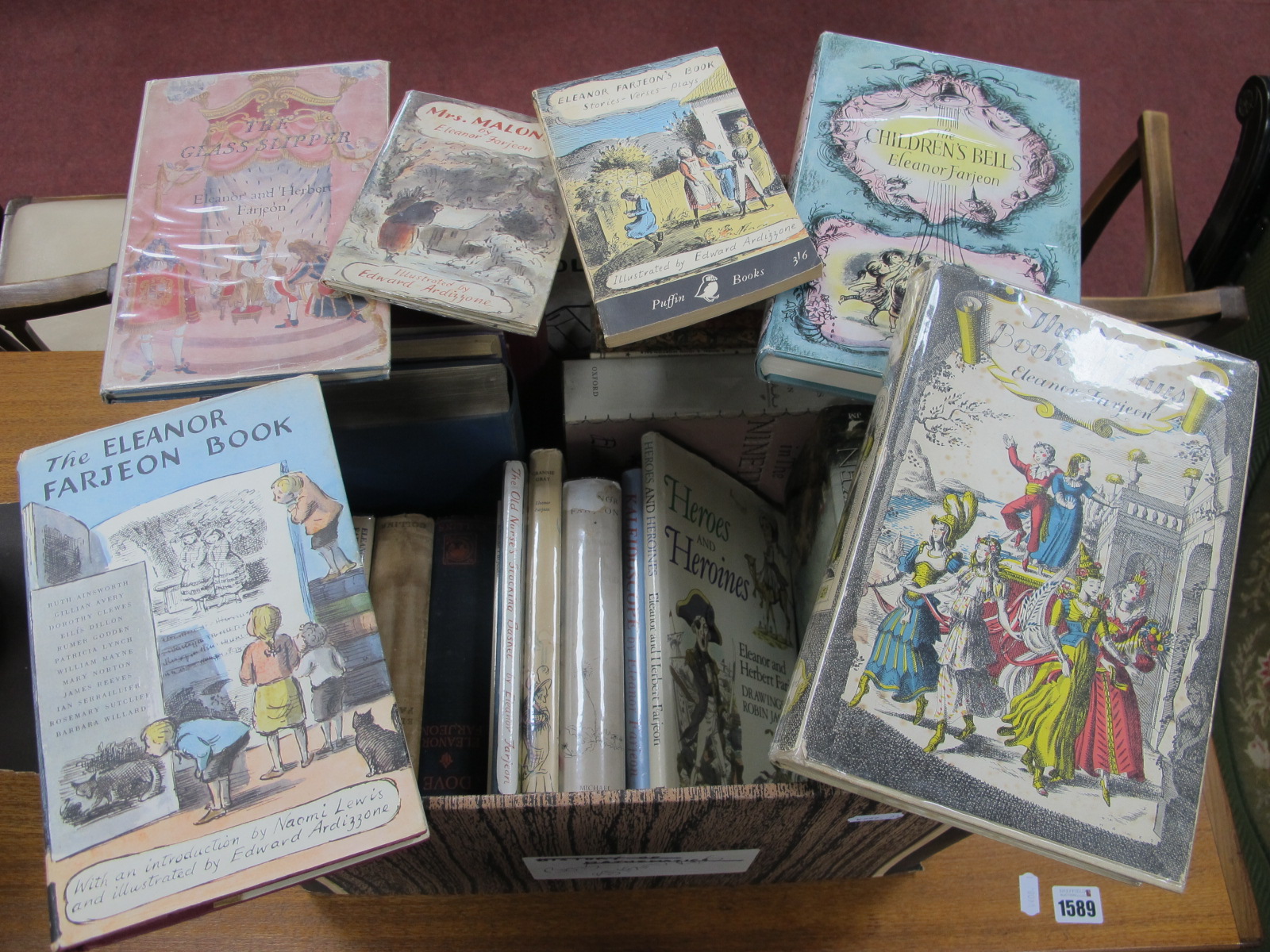 A Collection of Books by and Relating to the Author Eleanor Farjean, including The Nursery in the