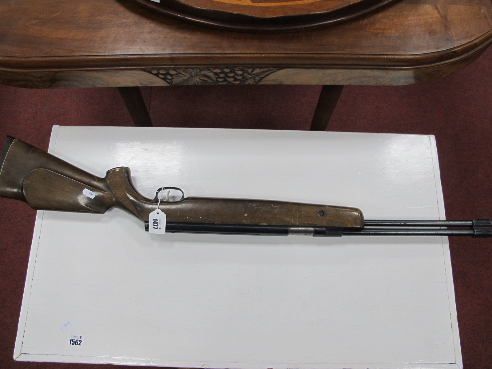 Weihrauch HW77K .22 Calibre Air Rifle, with under lever. - Image 3 of 5