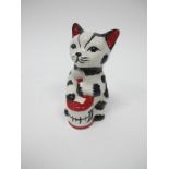 Lorna Bailey - Tucker the Cat (Buster), 12cm high.