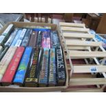 One Box of Hardback Modern Books, authors include - Patrica Cornwell, Peter Wright, Robert Jordan,