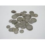 A Quantity of Pre-1930 Silver Coins (335g approx).