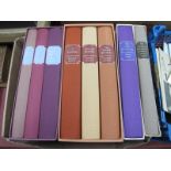 Hardy [Thomas]: Eight Folio Society Volumes, including Tess of the D'Urbervilles, The Mayor of