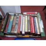 Twenty-One Folio Society Books, mainly poetry related, authors include John Donne, John Betjeman,
