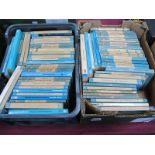 A Large Collection (69) of Pelican Paperback Books, some earlier:- Two Boxes