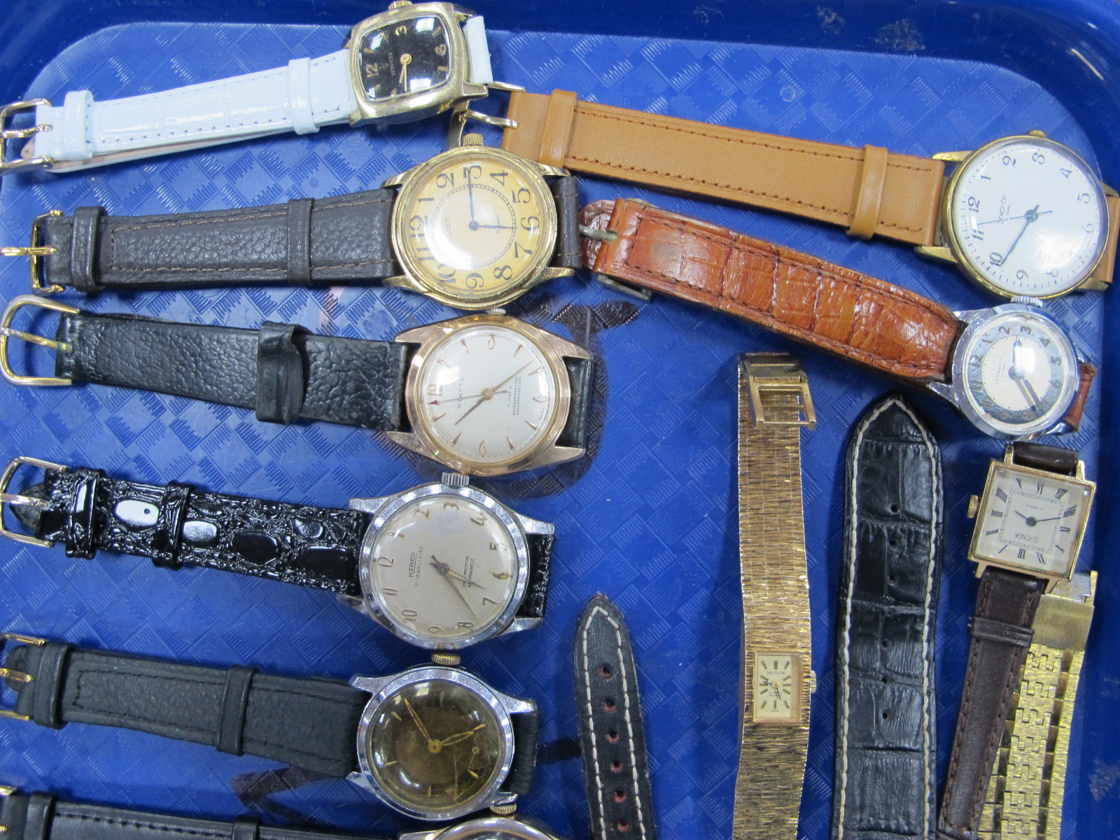 Watches - Mechanical, include Kronen & Sohne, Kered, Stayte, Oriosa, Josmar, Ingersoll. (15) - Image 4 of 4