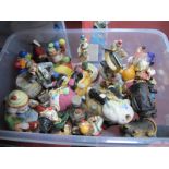 A Quantity of Model Clowns, various manufactures, including Leonardo, porcelain, resin, etc:- One