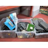 Scalextric, to include lap recorders, cars, power pack, track:- Three Boxes.
