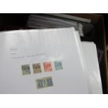 A Large Collection of Worldwide Stamps (Including G.B and Commonwealth), in five lever arch files,