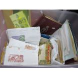 An Accumulation of Worldwide Stamps, (mainly modern), loose in envelopes and packets. Also