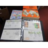 A Collection of One Hundred and Thirty G.B Decimal FDC's, housed in two albums. Plus S.G S.O.T.W
