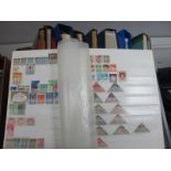 Thirteen Stamp Albums and Stockbooks, of G.B Commonwealth and World Mixed Stamps, mainly modern, but