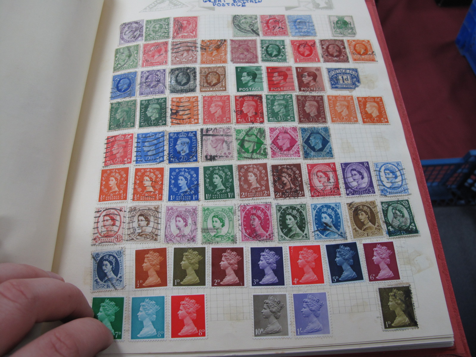 A Large Box of Stamps, in albums and in envelopes, includes G.B Decimal mint stamps, with good - Image 2 of 6