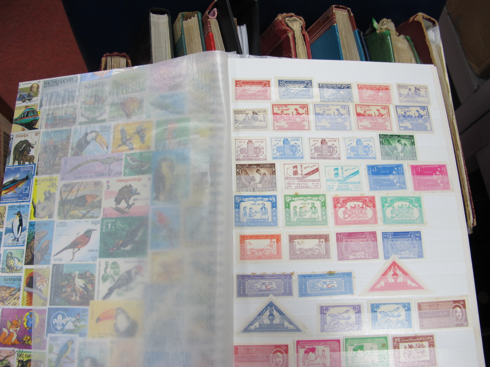 Fourteen Albums/Stockbooks of Stamps, mint and used from Queen Victoria (sparce) onwards, includes