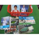 Football Trade Cards, Postcards, Cigarette Cards, large quantity.