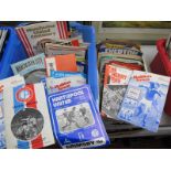 1960's Programmes, approximately 350 and 1970's approximately 225, varying clubs:- Two Boxes.