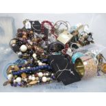 A Mixed Lot of Assorted Costume Jewellery :- One Box