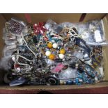 A Mixed Lot of Assorted Costume Jewellery :- One Box