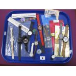 Swatch and Other Novelty Wristwatches, (damages / some incomplete) including vintage Honey